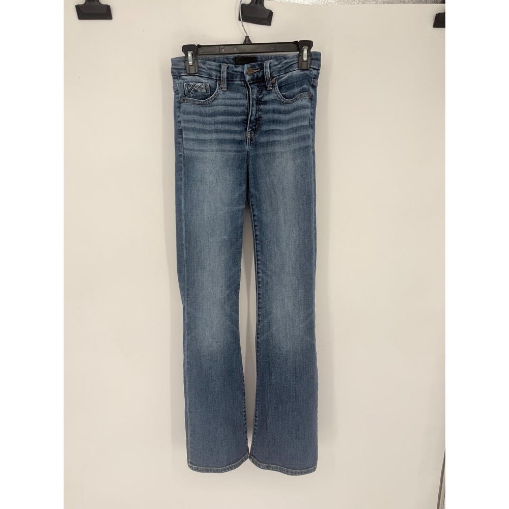 Buckle Black Bootcut Jeans Womens 24x32 Blue Good Fit No. 75 Stretch Denim